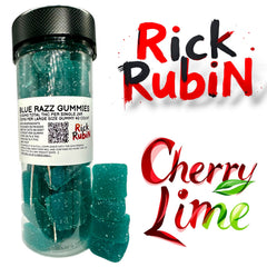 Cherry Lime THC Gummies D8 D9 THCP 5000mg 40 Ct