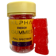 STRAWBERRY Just CBD + CBG Gummies 18 CT Energy zero-thc