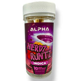 Nerdz Runtz THCa Pre Rolls 10 Pack 12.5g 🟣 Indica