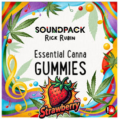 THC Strawberry Gummies 600mg 6 Pack Delta 8 Delta 9 SoundPack Rick Rubin