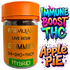 Immune Boost APPLE PIE High THC Gummies 4500mg 15 Count