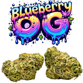 BLUEBERRY OG THCa Flower Exotic Smalls INDICA 14g 28g 112g THC