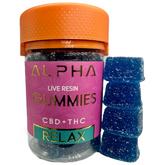 BLUEBERRY LEMONADE Relax Gummies CBD CBG CBN Delta 9 THC 18 CT