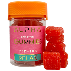 CHERRY LIME Relax Gummies CBD Delta 9 THC 20 Ct