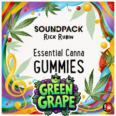 THC Green Grape Gummies 600mg 6 Pack Delta 8 Delta 9 SoundPack Rick Rubin