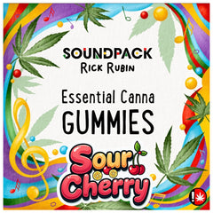 THC Sour Cherry Gummies 600mg 6 Pack Delta 8 Delta 9 SoundPack Rick Rubin