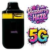 Raspberry Haze Disposable Vape Pen 5g Sativa