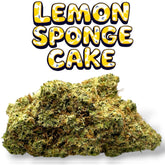 Lemon Sponge Cake Exotic THCA Flower 4K