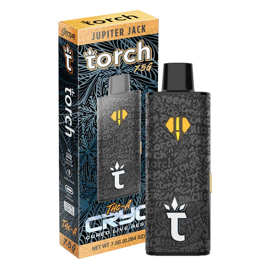 Torch Cryo THC-A Disposabe Vape Pen Jupiter Jack Sativa 7.5g