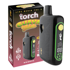 Torch Pulse THC-A Disposabe Vape Pen Guava Gelato Sativa 6g