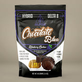 THC Chocolate Blueberry Vegan Bites 4 CT