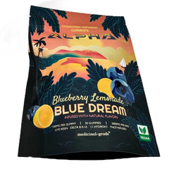 Alpha THC Gummies "Blueberry Lemonade Blue Dream" Vegan Blend 3000mg (100mg x 30 Gummies)
