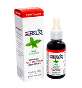 Mint CBD Oil Tincture Drops 1000mg Full Spectrum
