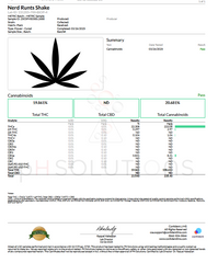 FREE SAMPLE Alpha NERD RUNTZ THCa Pre Roll 1.25g