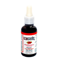 Strawberry CBD Oil Tincture Drops 1000mg Full Spectrum
