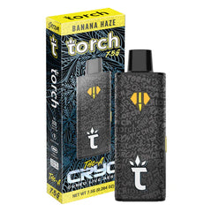 Torch Cryo THC-A Disposabe Vape Pen Banana Haze SATIVA 7.5g