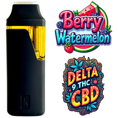 Nano² BERRY WATERMELON Delta 9 THC + CBD Disposable Vape Pen 2g