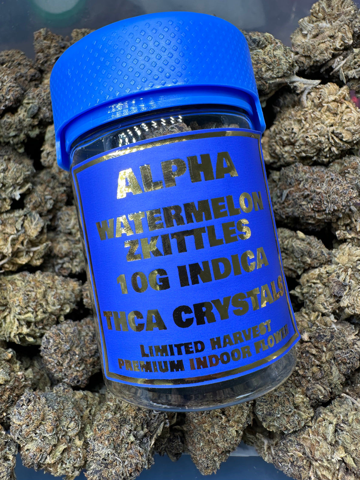 Watermelon Zkittlez THCa Flower Indica 10g 🟣