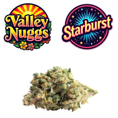 Baby Vally Nuggs THC-A Starburst Hybrid Exotic Flower 7g