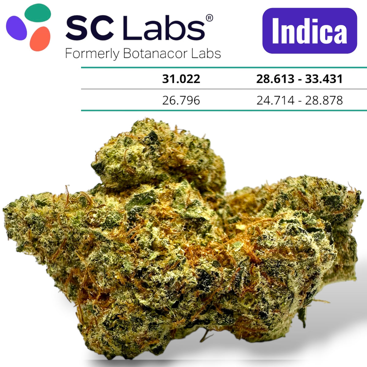 Zoza Exotic THCa Flower Indica 10g