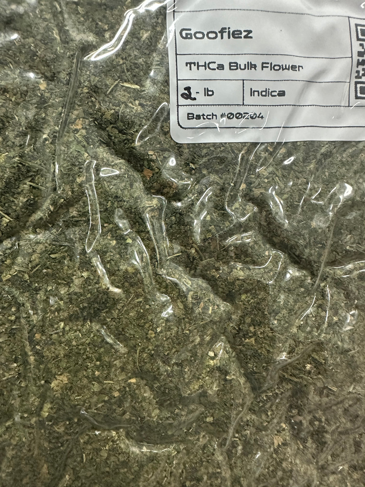 Goofiez Exotic THCa Flower Shake 1/4 LB 114g AAA 39% Indica