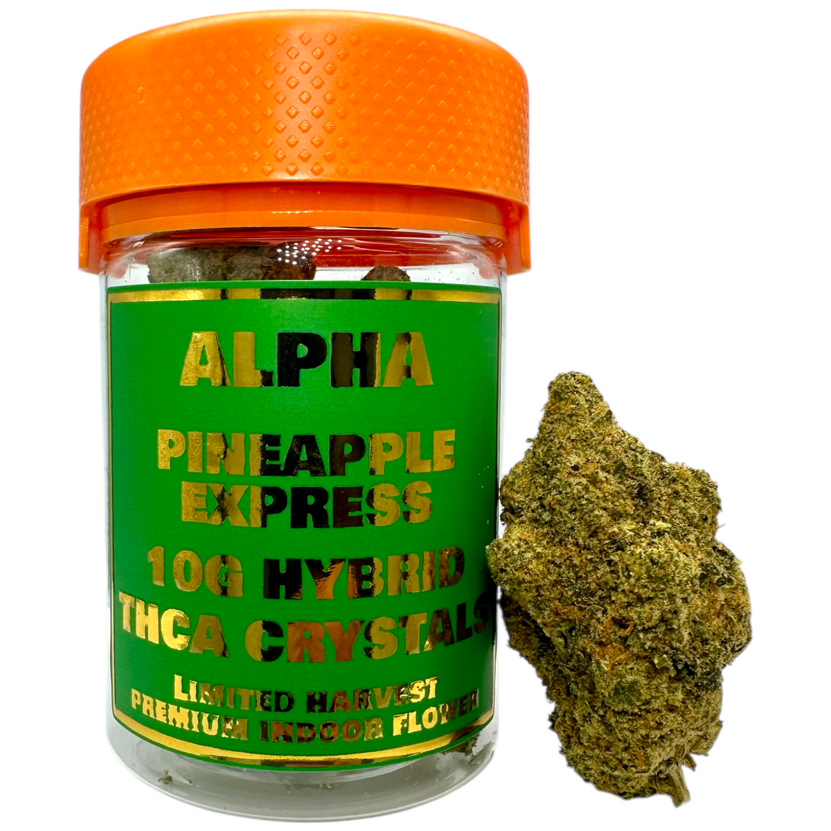 Alpha THC-A Pineapple Express Hybrid Delta 9 Flower 10g