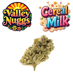 Baby Vally Nuggs THC-A Cereal Milk Hybrid Exotic Flower 7g