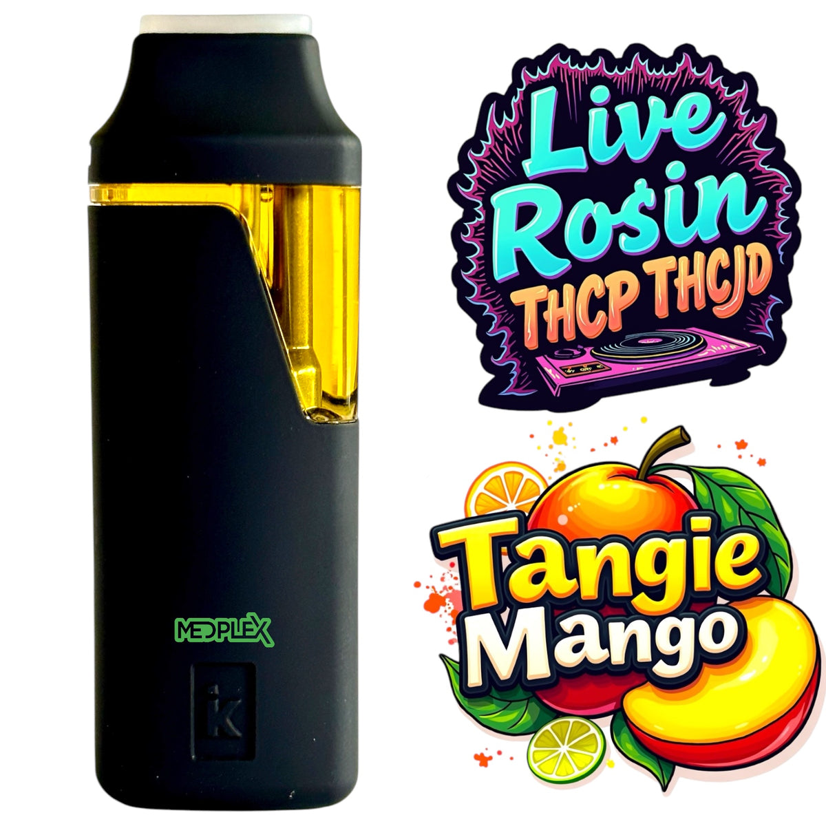 Nano² TANGIE MANGO HYBRID THC Disposable Vape Pen 2g THCp THCjd HHCO Delta 8