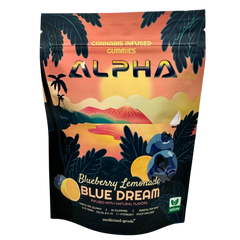 Alpha THC Gummies "Blueberry Lemonade Blue Dream" Vegan Blend 3000mg