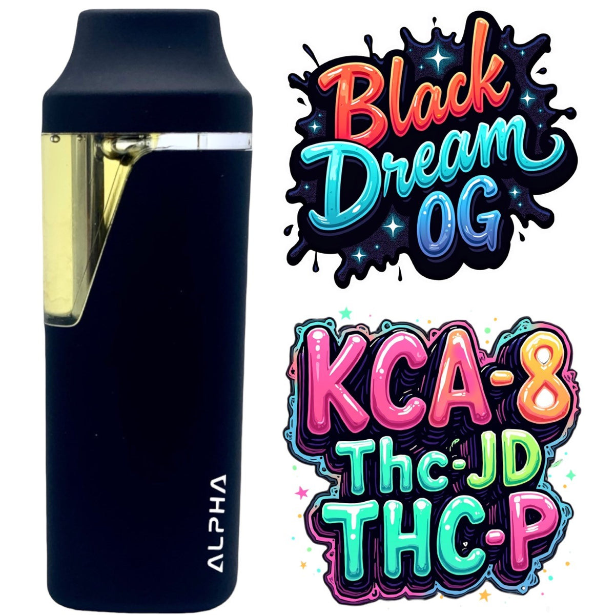 Black Dream THC Vape Pen 2g Disposable MedPlex Black Dream THC Vape Pen 2g Disposable MedPlex