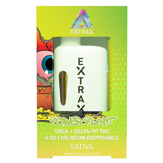 Adios Extrax Power Plant Sativa THCA THC-P Disposable Vape Pen 4.5g
