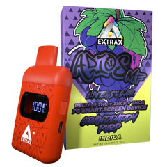 Adios Extrax GRANDDADDY PURPLE INDICA THCA THC-P Disposable Vape Pen 7G