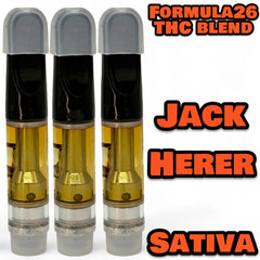 Formula26 Jack Herer Sativa 510 Thread THC Blend Cartridge 1g