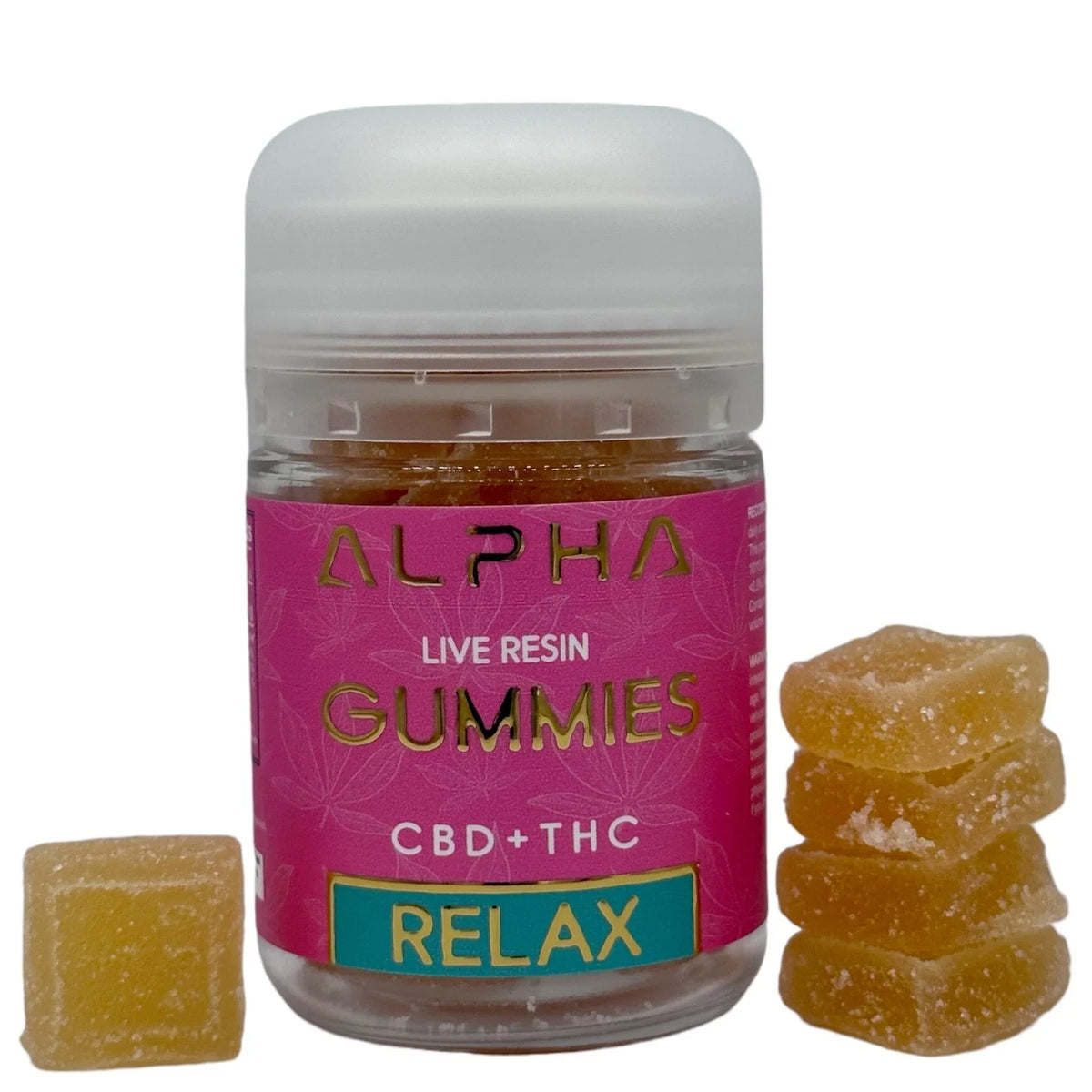 Relax Muscat Grape 10:1 2000mg CBD + Delta 9 THC Gummies 20 Count