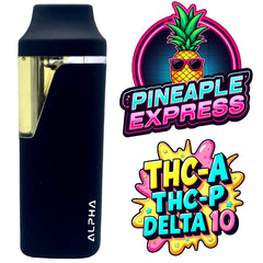 Nano² Alpha PINEAPPLE EXPRESS HYBRID Disposable Vape Pen THC THCA THCP 2g