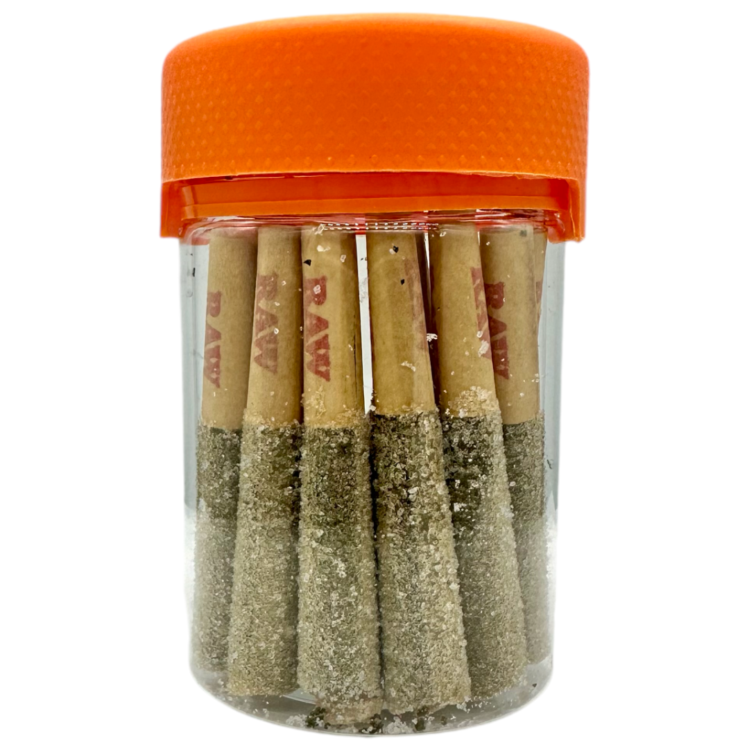 Rosin Moonrock Pre Rolls PURPLE HAZE SATIVA THC THCA THCP Diamond 10 pack 8g