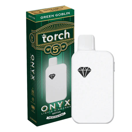 Onyx Green Goblin Sativa Torch THC-A THC-P Disposable Vape Pen 5g