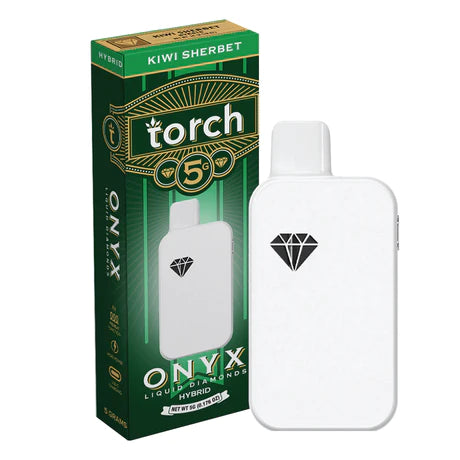 Onyx Kiwi Sherbet Hybrid Torch THC-A THC-P Disposable Vape Pen 5g