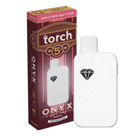 Onyx Unicorn Butter Indica Torch THC-A THC-P Disposable Vape Pen 5g