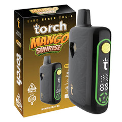 Torch Pulse THC-A Disposabe Vape Pen Mango Sunrise Hybrid 6g