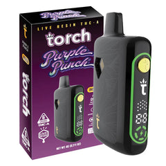 Torch Pulse THC-A Disposabe Vape Pen Purple Punch Indica 6g