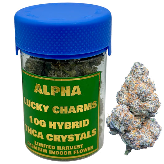 Alpha THC-A Lucky Charms Hybrid Delta 9 Flower 10g