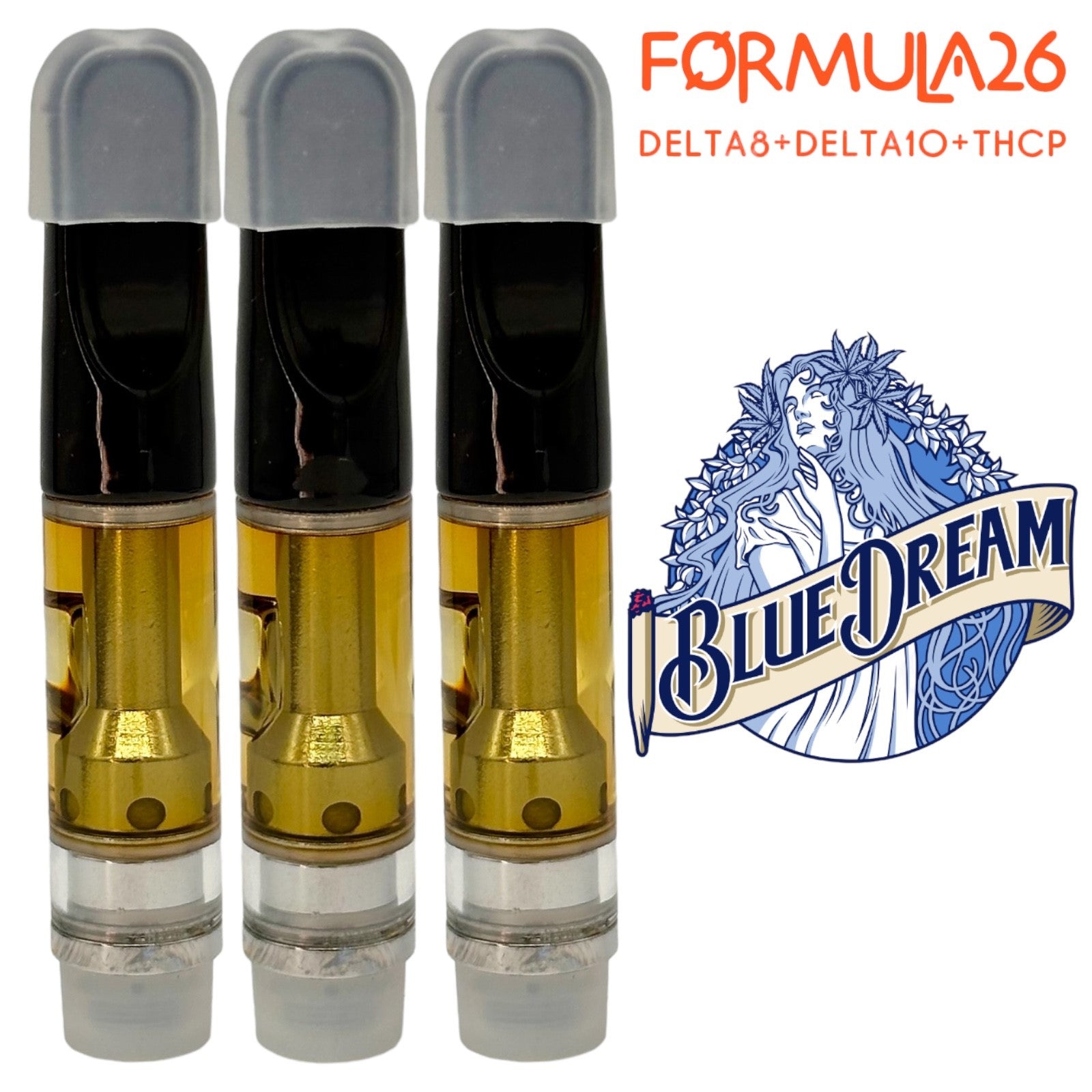 Formula26 Blue Dream Sativa 510 Thread THC Blend Cartridge 1g MedPlex