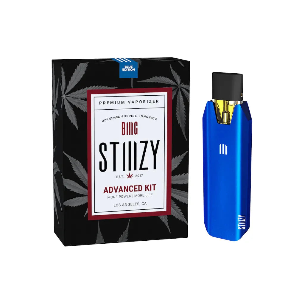 Stiiizy BIIIG Blue Starter Advanced Kit Battery Vape Pen