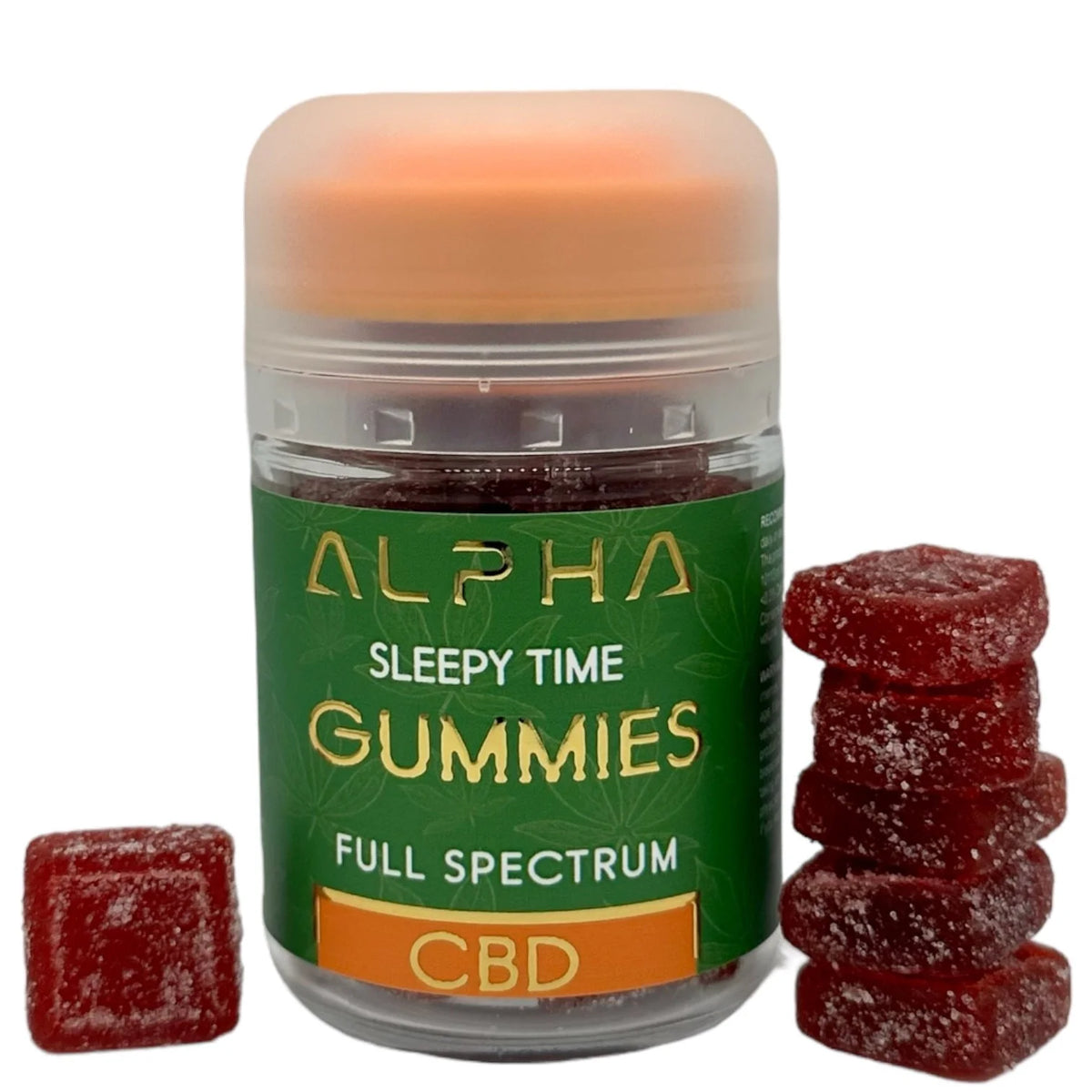 Strawberry 600mg+200mg CBD + Melatonin Sleepy Time Gummies 20 Pack