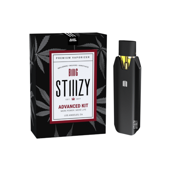 Stiiizy BIIIG Battery Vape Pen Black Starter Advanced Kit