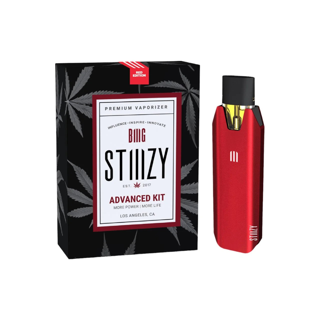 Stiiizy BIIIG Red Starter Advanced Kit Battery Vape Pen