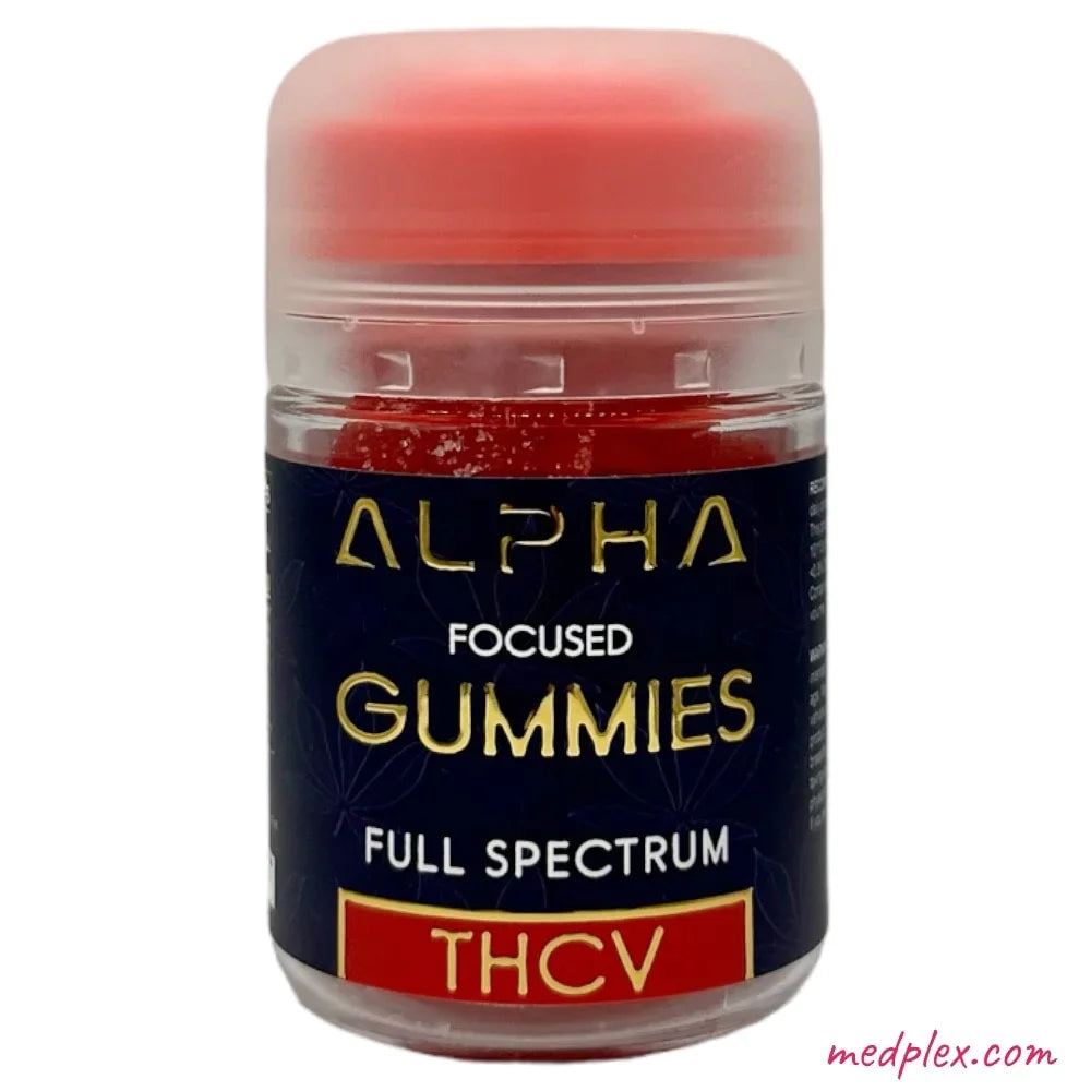 500mg THCV Focus Gummies Fruit Punch 20 Pack