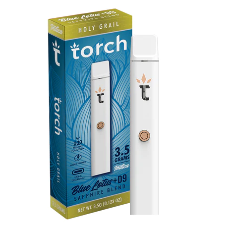 Blue Lotus Holy Grail Indica Torch Delta 9 THC Disposable Vape Pen 3.5g
