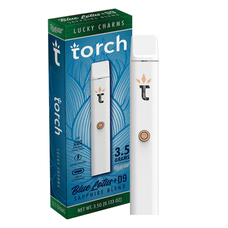Blue Lotus Lucky Charms Hybrid Torch Delta 9 THC Disposable Vape Pen 3.5g